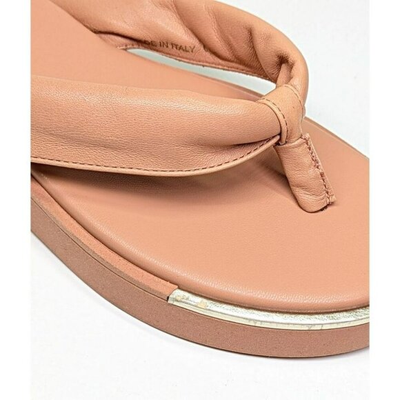 Kenneth Cole Women's Athens Platform Thong in Peach Leather Size 6 (MSRP $89) - Picture 10 of 11